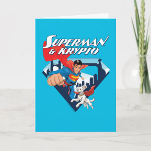 Superman en Krypto stijgen Kaart