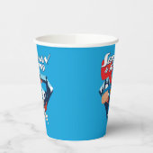 Superman en Krypto stijgen Papieren Bekers (Links)