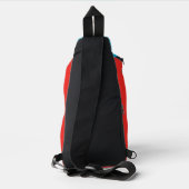 Superman en Krypto stijgen Sling Bag (Achterkant)