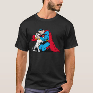 Superman en Krypto T-shirt