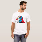 Superman en Krypto T-shirt (Voorkant volledig)