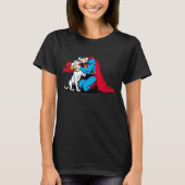 Superman en Krypto T-shirt (Voorkant)