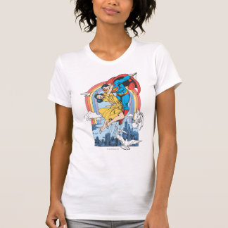 Superman en Lois in Geel T-shirt
