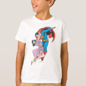 Superman en Lois in roze T-shirt (Voorkant)