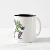 Superman Enemy 1 Tweekleurige Koffiemok (Voorkant rechts)