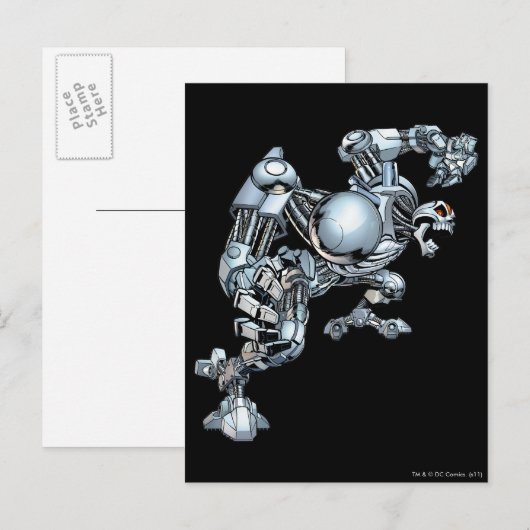 Superman Enemy 5 Briefkaart (Voorkant / Achterkant)