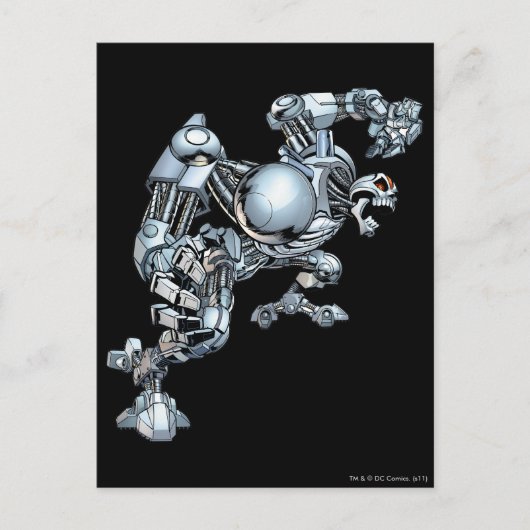 Superman Enemy 5 Briefkaart (Voorkant)