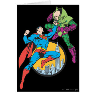 Superman Fights Lex Luthor