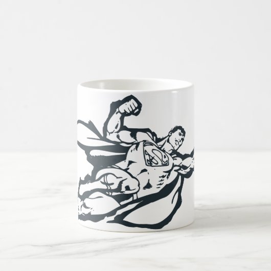 Superman Flies right Koffiemok (Center)