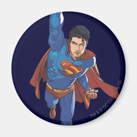 Superman Flying Forward Magneet (Voorkant)