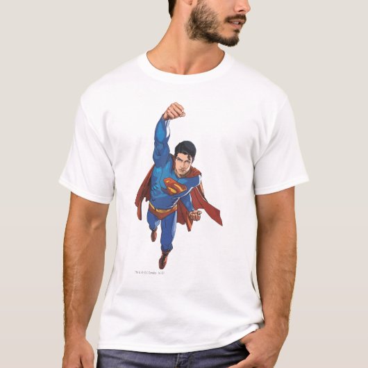 Superman Flying Forward T-shirt (Voorkant)