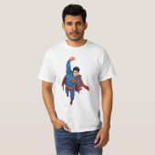 Superman Flying Forward T-shirt (Voorkant volledig)