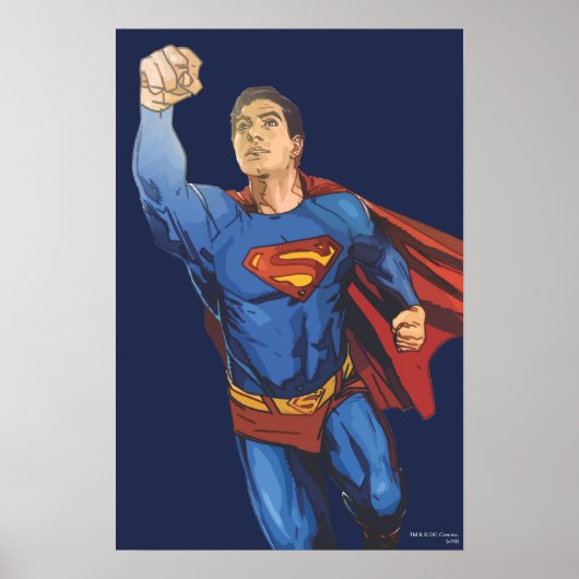 Superman Flying Poster (Voorkant)