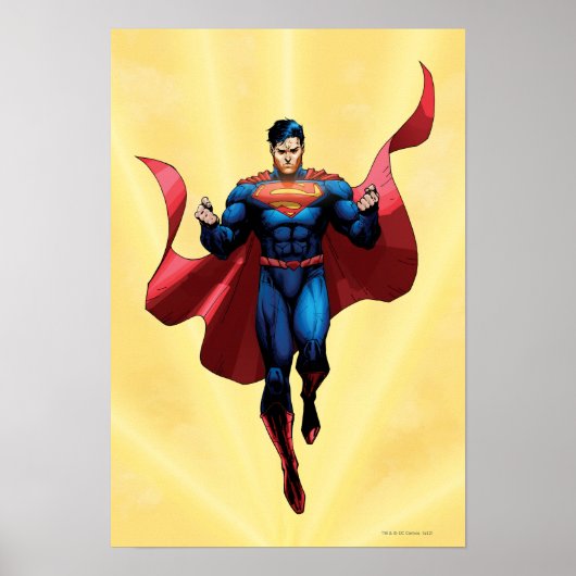 Superman Flying Poster (Voorkant)