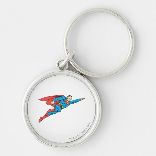 Superman Flying Right Sleutelhanger (Voorkant)