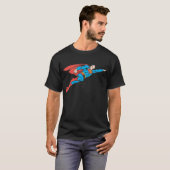 Superman Flying Right T-shirt (Voorkant volledig)