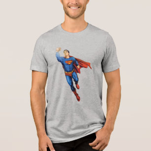 Superman Flying Tri-Blend Shirt