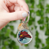 Superman flys met cape sleutelhanger (Hand)