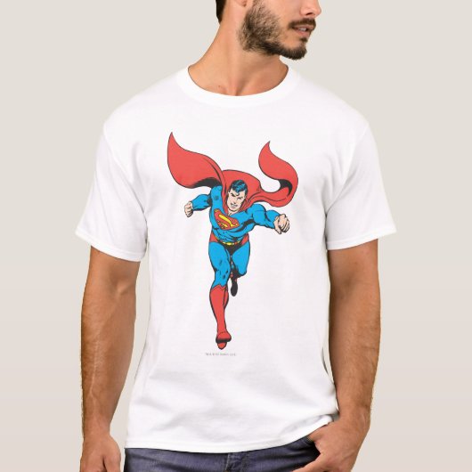 Superman gaat vooruit 2 t-shirt (Voorkant)