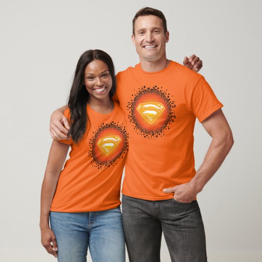 Superman gestileerd | Crackle Logo T-shirt (Unisex)