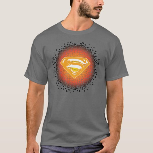 Superman gestileerd | Crackle Logo T-shirt (Voorkant)