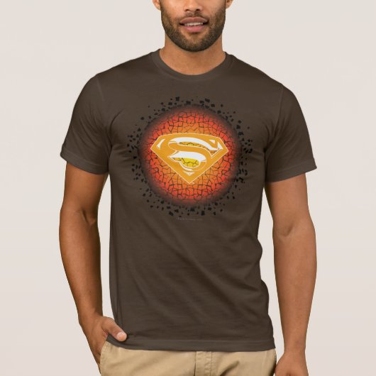 Superman gestileerd | Crackle Logo T-shirt (Voorkant)