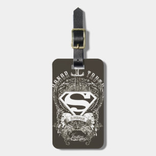 Superman gestileerd   Eerlijkheid, waarheid en rec Bagagelabel