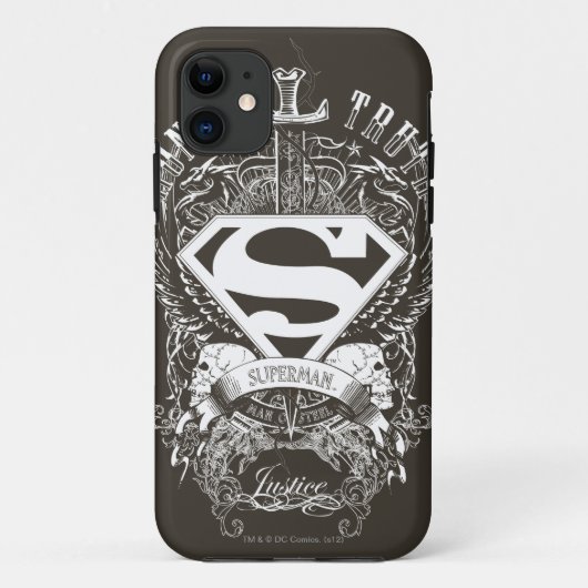 Superman gestileerd | Eerlijkheid, waarheid en rec Case-Mate iPhone Case (Achterkant)