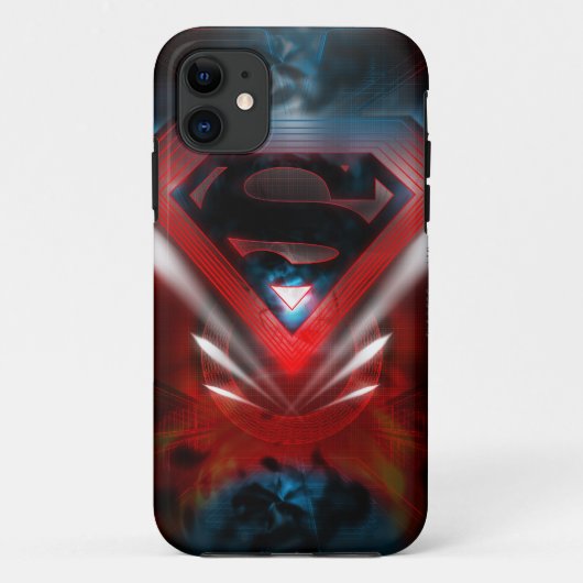 Superman gestileerd | Futuristische Logo Case-Mate iPhone Case (Achterkant)