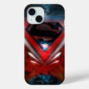 Superman gestileerd Futuristische Logo iPhone 15 Case