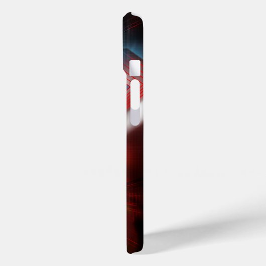 Superman gestileerd | Futuristische Logo Case-Mate iPhone Case (Achterkant / Links)