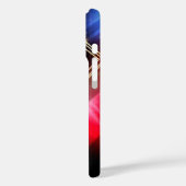 Superman gestileerd | Gele schitterende contouren  Case-Mate iPhone Case (Achterkant / Links)