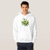 Superman gestileerd | Green Shield Logo Hoodie (Voorkant volledig)