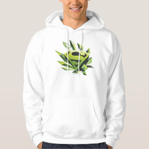 Superman gestileerd   Green Shield Logo Hoodie