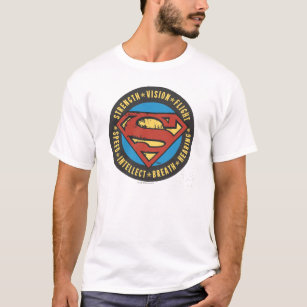 Superman gestileerd   Logo van de lijnvlucht T-shirt