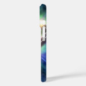 Superman gestileerd | Shiny Burst Logo Case-Mate iPhone Case (Achterkant / Links)