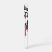 Superman gestileerd | Twisted Innocence Logo iPhone 16 Hoesje (Linkerkant)