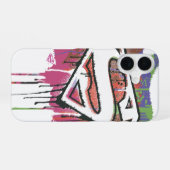 Superman gestileerd | Twisted Innocence Logo iPhone 16 Hoesje (Achterkant horizontaal)