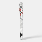 Superman gestileerd | Verplette Comic Logo Case-Mate iPhone Case (Achterkant / Links)