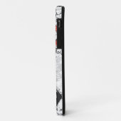 Superman gestileerd | Verplette Comic Logo Case-Mate iPhone Case (Achterkant/links)