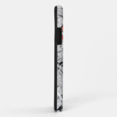 Superman gestileerd | Verplette Comic Logo Case-Mate iPhone Case (Achterkant/rechts)