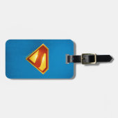 Superman Golden S Shield Brilliance Bagagelabel (Voorkant horizontaal)