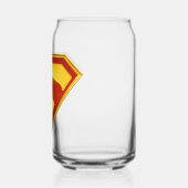 Superman Golden S Shield Brilliance Blikvorm Glas (Links)