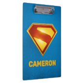 Superman Golden S Shield Brilliance Klembord (Rechts)