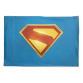 Superman Golden S Shield Brilliance Kussensloop (Achterkant)