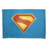 Superman Golden S Shield Brilliance Kussensloop (Voorkant)