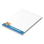 Superman Golden S Shield Brilliance Notitieblok (Linkerzijde)