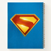 Superman Golden S Shield Brilliance Notitieboek (Achterkant)