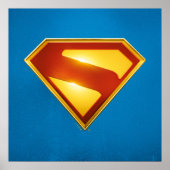 Superman Golden S Shield Brilliance Poster (Voorkant)