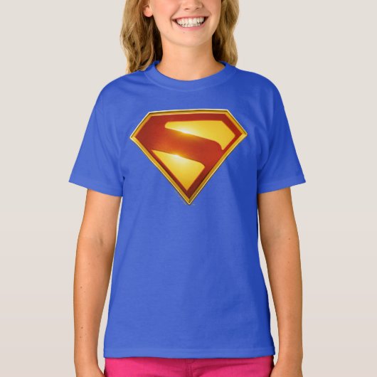 Superman Golden S Shield Brilliance T-shirt (Voorkant)
